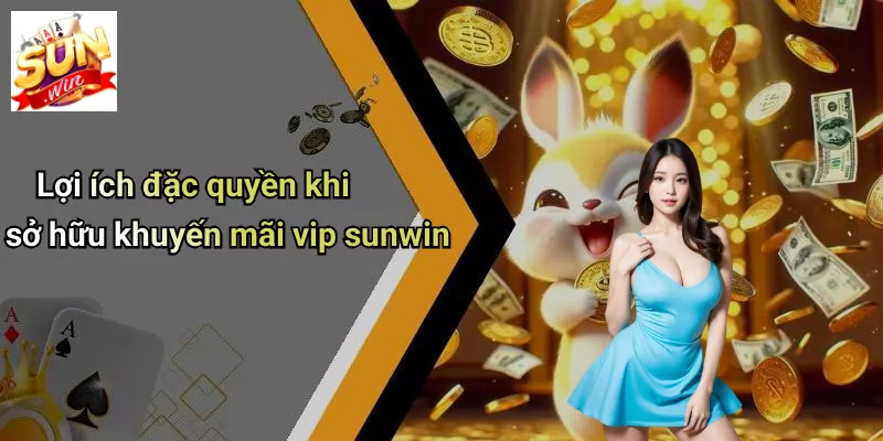 Lợi ích đặc quyền khi sở hữu khuyến mãi vip sunwin