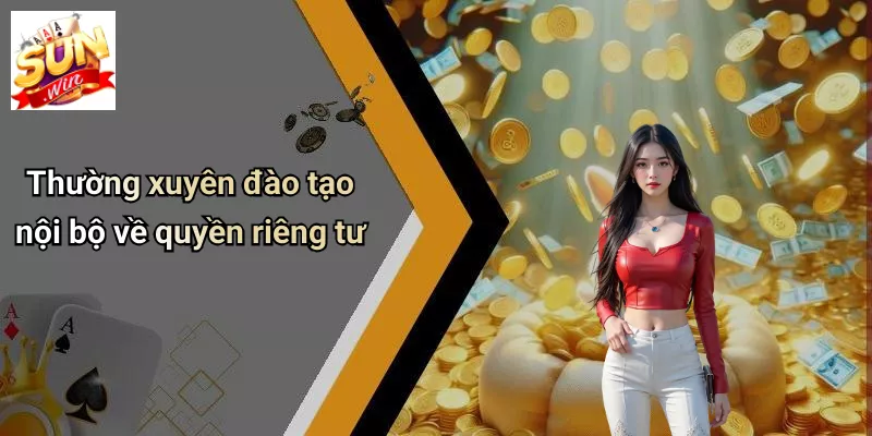 Thường xuyên đào tạo nội bộ về quyền riêng tư